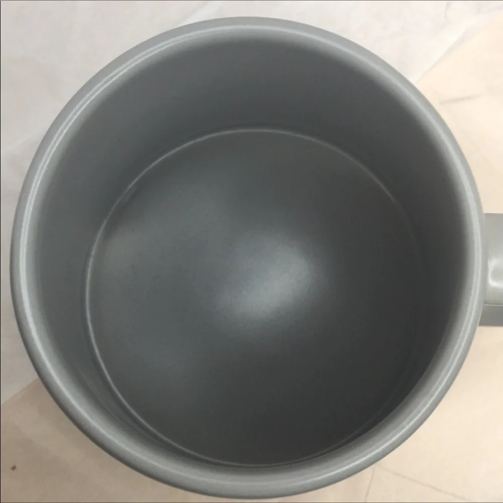 2013 Starbucks 16 oz Matt slate gray tapered mug